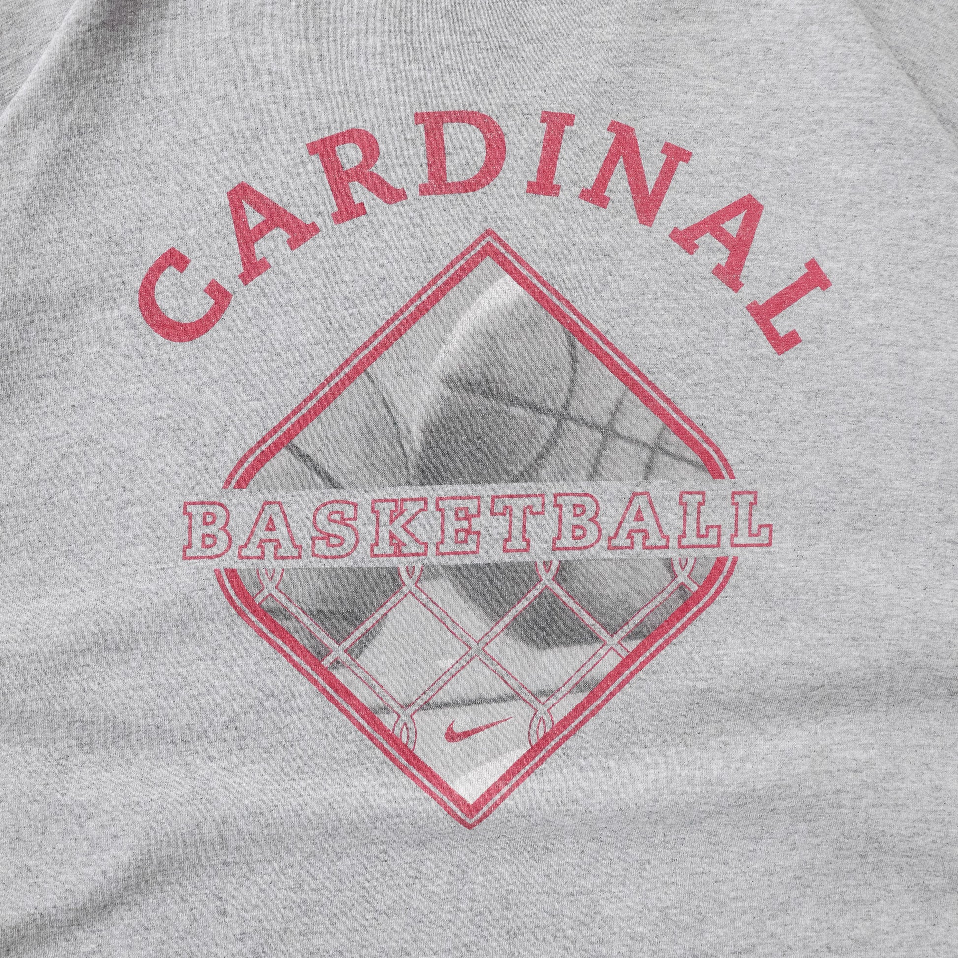 Vintage 2000s Nike Cardinal Basketball Tee - XL - AL Vintage