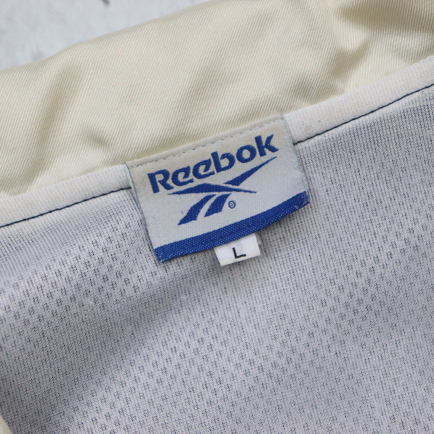 Vintage 90s Reebok Windbreaker Jacket - L