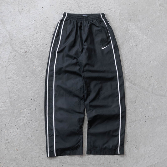 Nike Mini Swoosh Striped Track Pants - 2000s (Women's XS) - AL Vintage