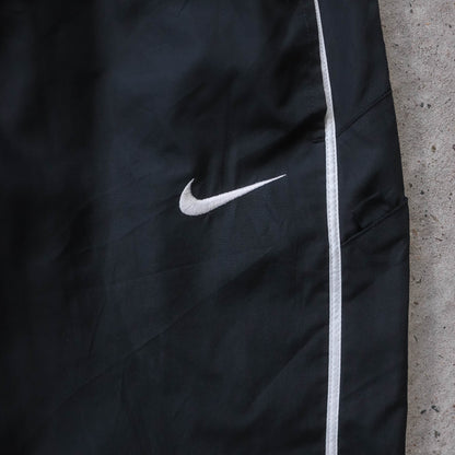 Nike Mini Swoosh Striped Track Pants - 2000s (Women's XS)