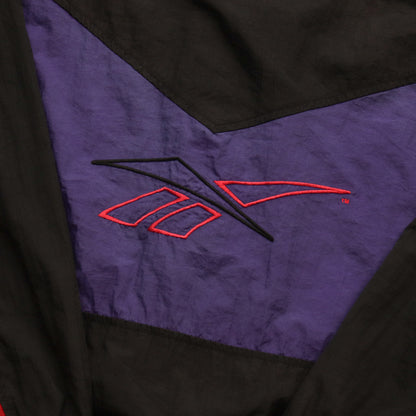 Vintage 90s Reebok Colour Block Track Jacket - M
