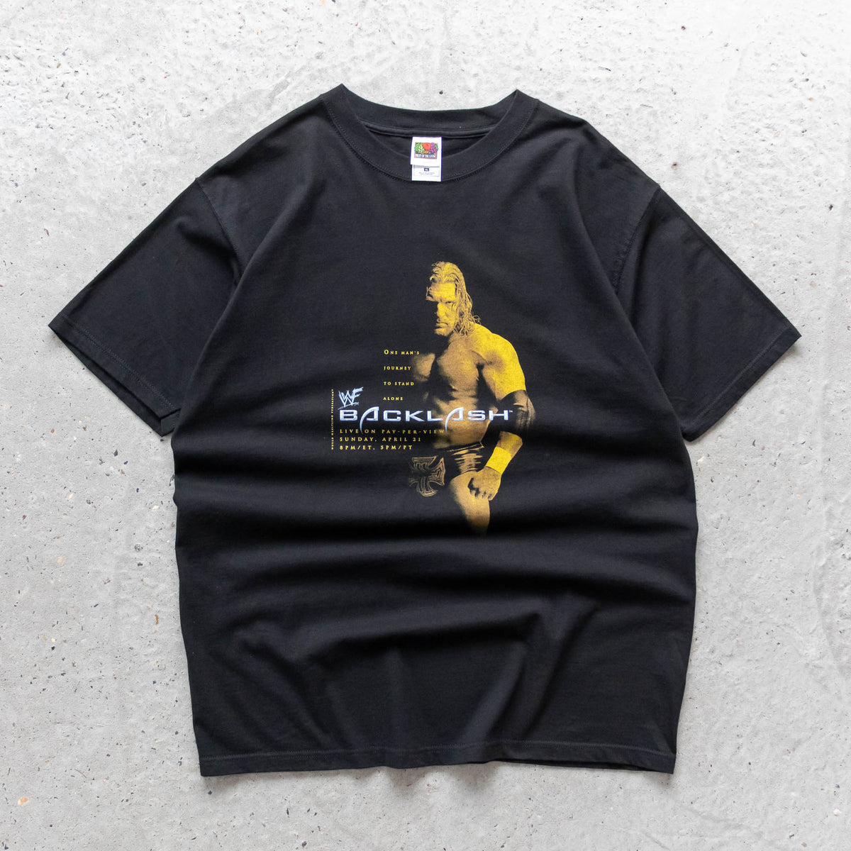 WWF Backlash 2002 PPV Promo Tee – (XL)