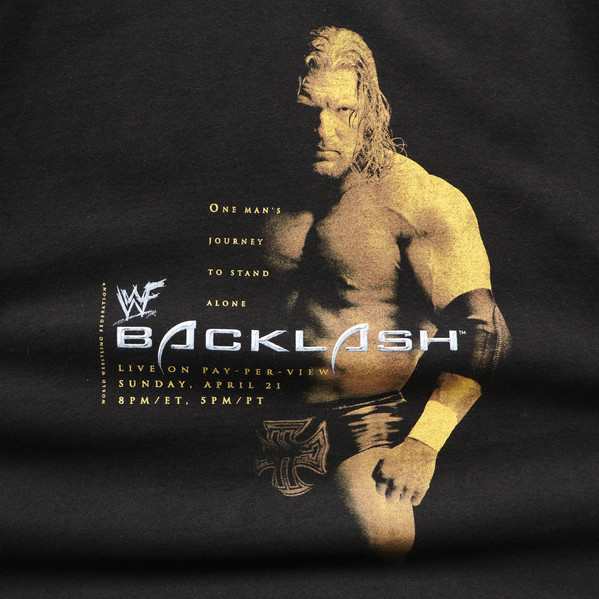 WWF Backlash 2002 PPV Promo Tee – (XL)