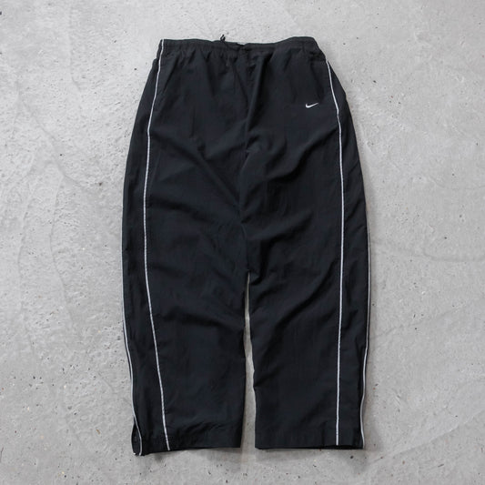 Nike Mini Swoosh Striped Track Pants - 2000s (XXL) - AL Vintage