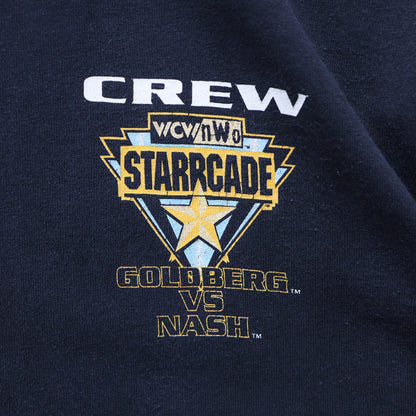 WCW Starrcade 1998 Goldberg vs Nash Crew Tee – (XL)