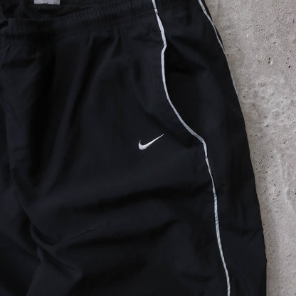 Nike Mini Swoosh Striped Track Pants - 2000s (XXL)