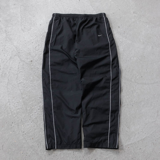 Nike Mini Swoosh Striped Track Pants - 2000s (XXL) - AL Vintage