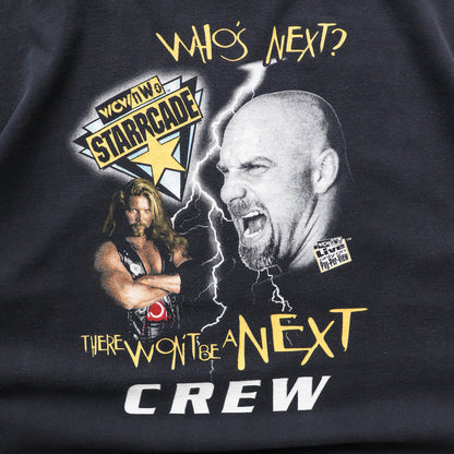 WCW Starrcade 1998 Goldberg vs Nash Crew Tee – (XL)
