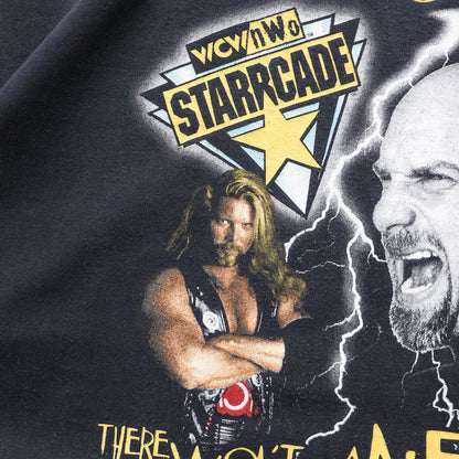 WCW Starrcade 1998 Goldberg vs Nash Crew Tee – (XL)