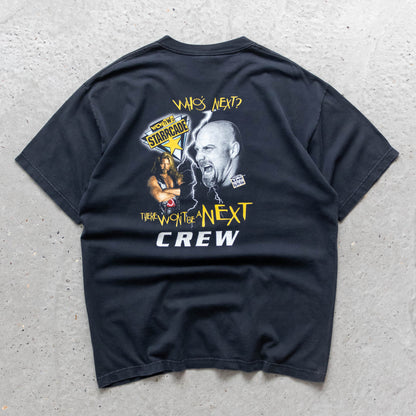 WCW Starrcade 1998 Goldberg vs Nash Crew Tee – (XL)