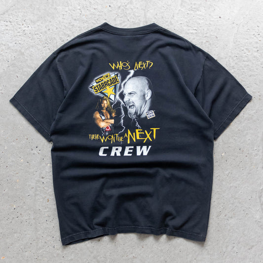 WCW Starrcade 1998 Goldberg vs Nash Crew Tee – (XL)