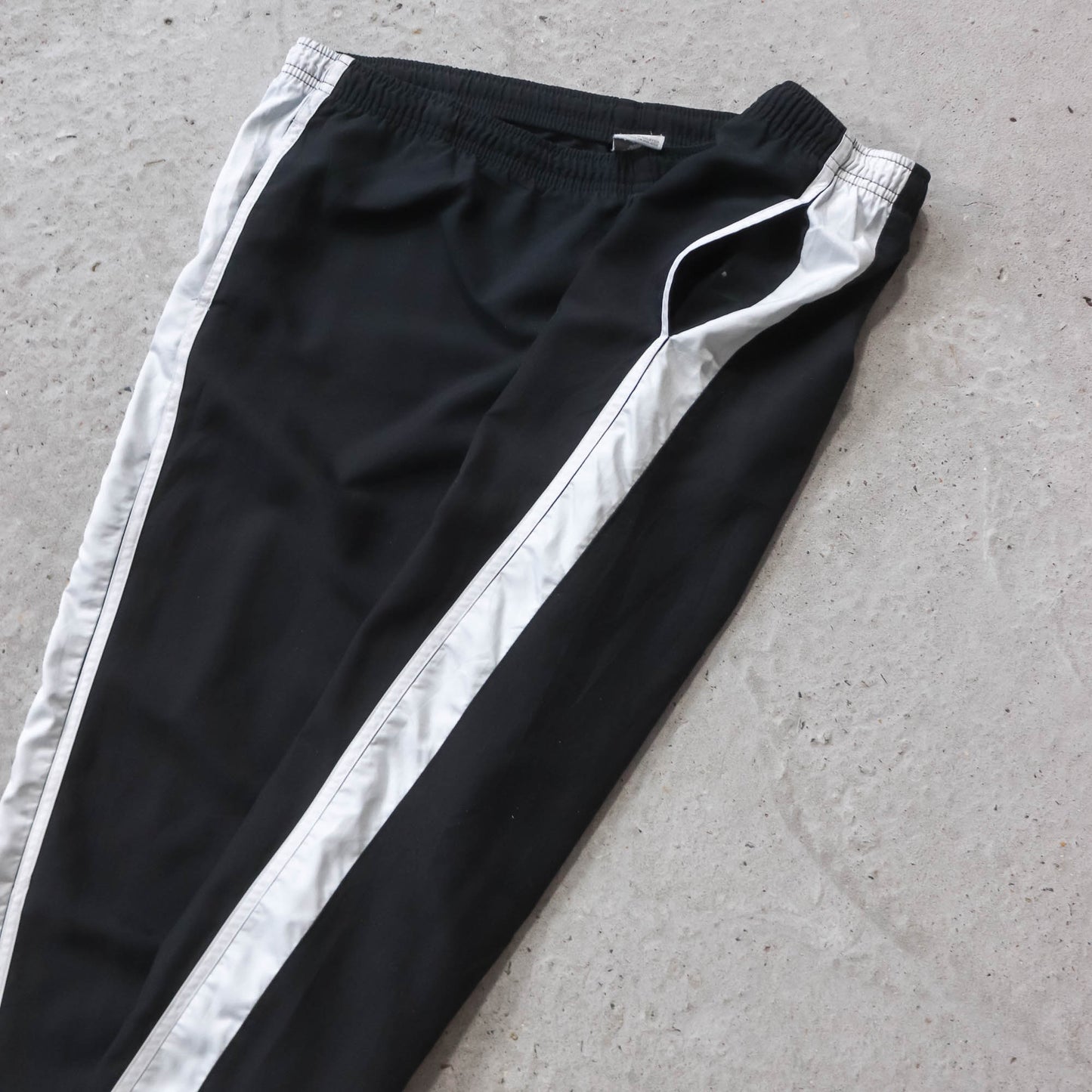 Nike Mini Swoosh Striped Track Pants - 2000s (XL)