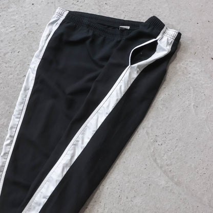 Nike Mini Swoosh Striped Track Pants - 2000s (XL)