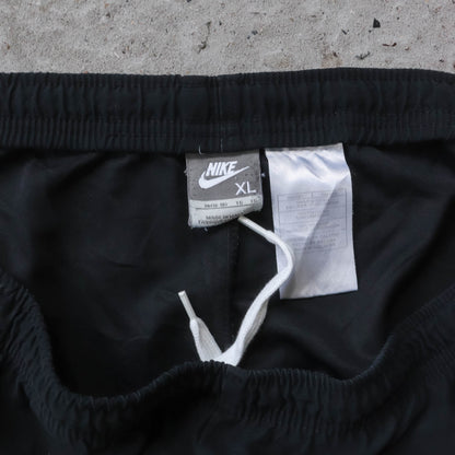 Nike Mini Swoosh Striped Track Pants - 2000s (XL)