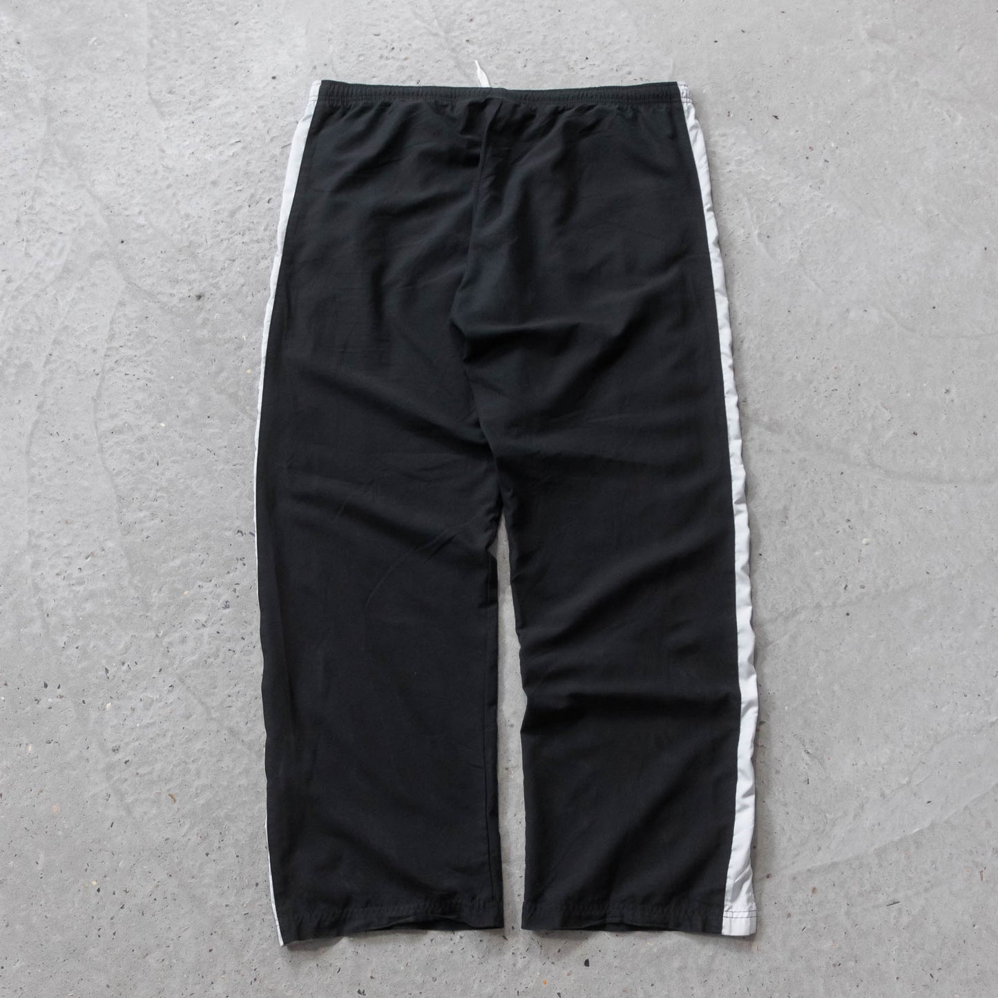 Nike Mini Swoosh Striped Track Pants - 2000s (XL)