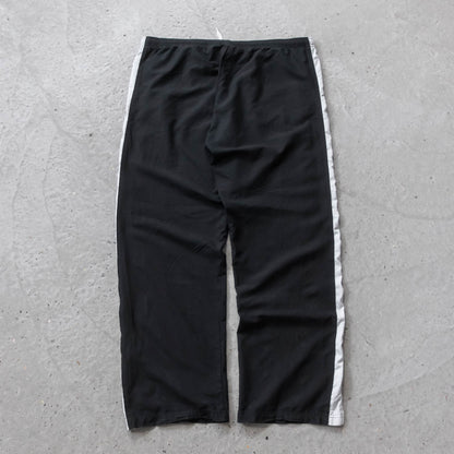 Nike Mini Swoosh Striped Track Pants - 2000s (XL)