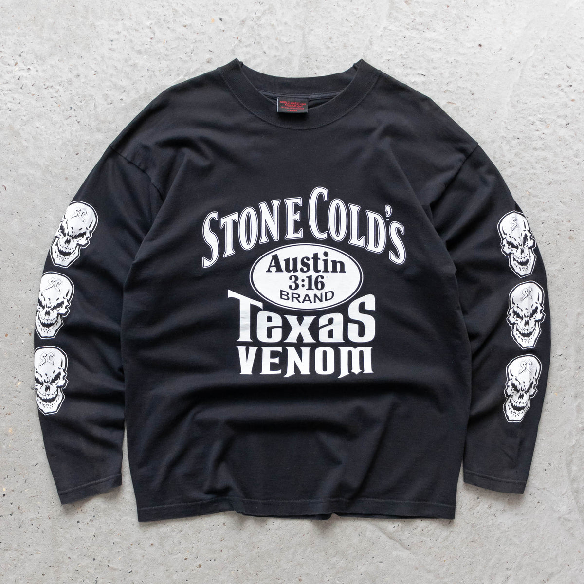 Stone Cold Austin 3:16 Texas Venom Long Sleeve Tee – 2001 (L)