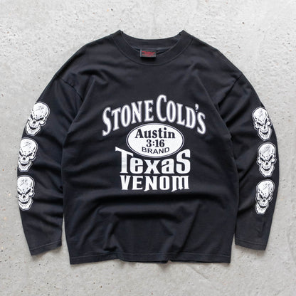 Stone Cold Austin 3:16 Texas Venom Long Sleeve Tee – 2001 (L)