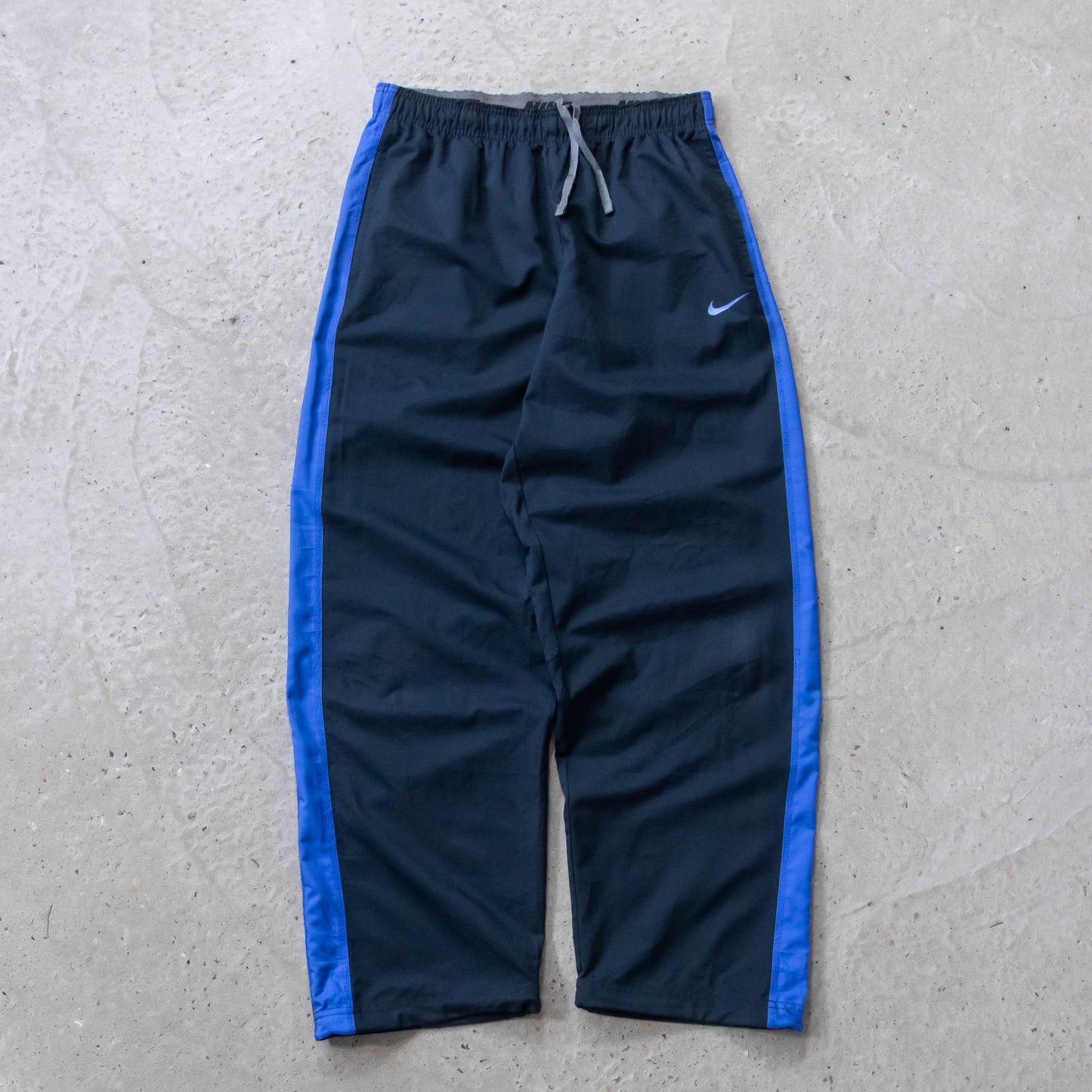 Nike Mini Swoosh Striped Track Pants - 2000s (L)