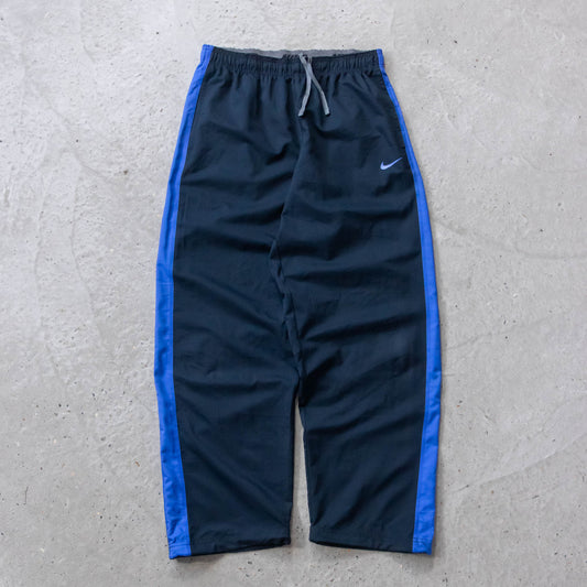 Nike Mini Swoosh Striped Track Pants - 2000s (L) - AL Vintage