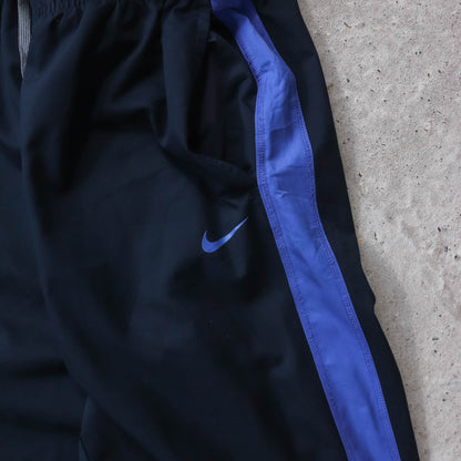 Nike Mini Swoosh Striped Track Pants - 2000s (L)