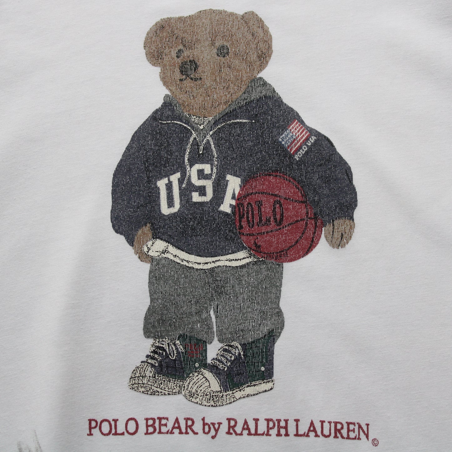 Vintage 90s Polo Bear Ralph Lauren Tee - M