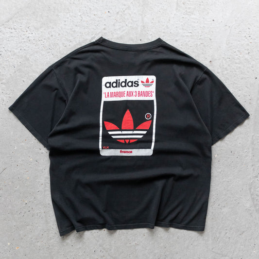 Adidas France Trefoil Graphic Tee - 90s (XL)