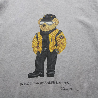 Vintage 90s Polo Bear Ralph Lauren Longsleeve Tee - L