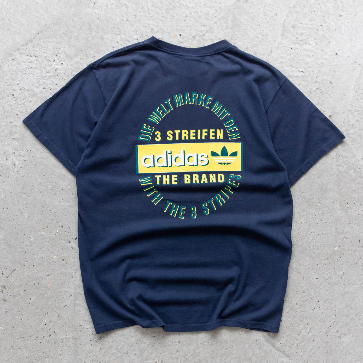 Adidas 3-Stripes Graphic Tee – 90s (M)