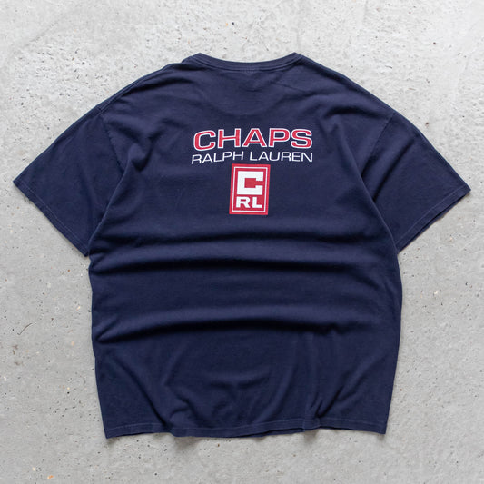 Chaps Ralph Lauren Spellout Pocket Tee - 90s (XL)