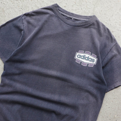 Adidas 3-Stripes Thrashed Graphic Tee - 90s (L)