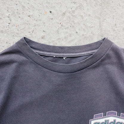 Adidas 3-Stripes Thrashed Graphic Tee - 90s (L)