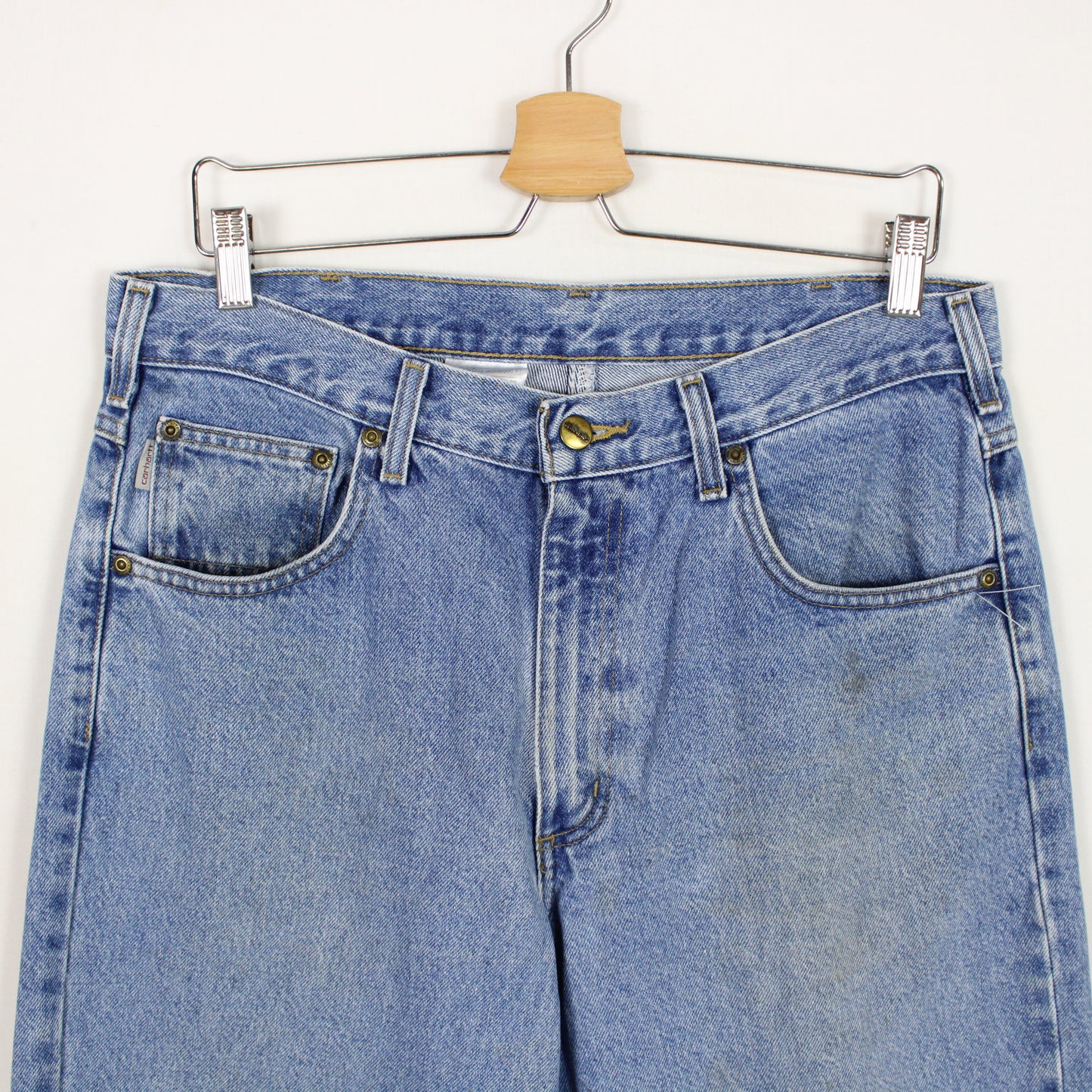 Vintage Carhartt Denim Pants - 34x32