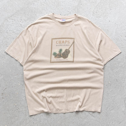 Chaps Ralph Lauren Tropical Graphic Tee – 90s (XL)