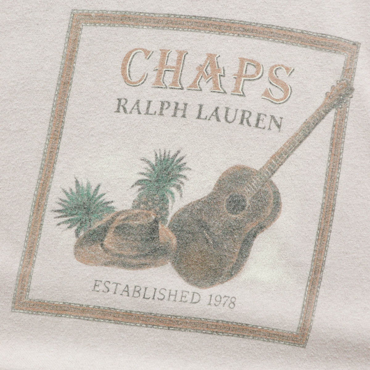 Chaps Ralph Lauren Tropical Graphic Tee – 90s (XL)