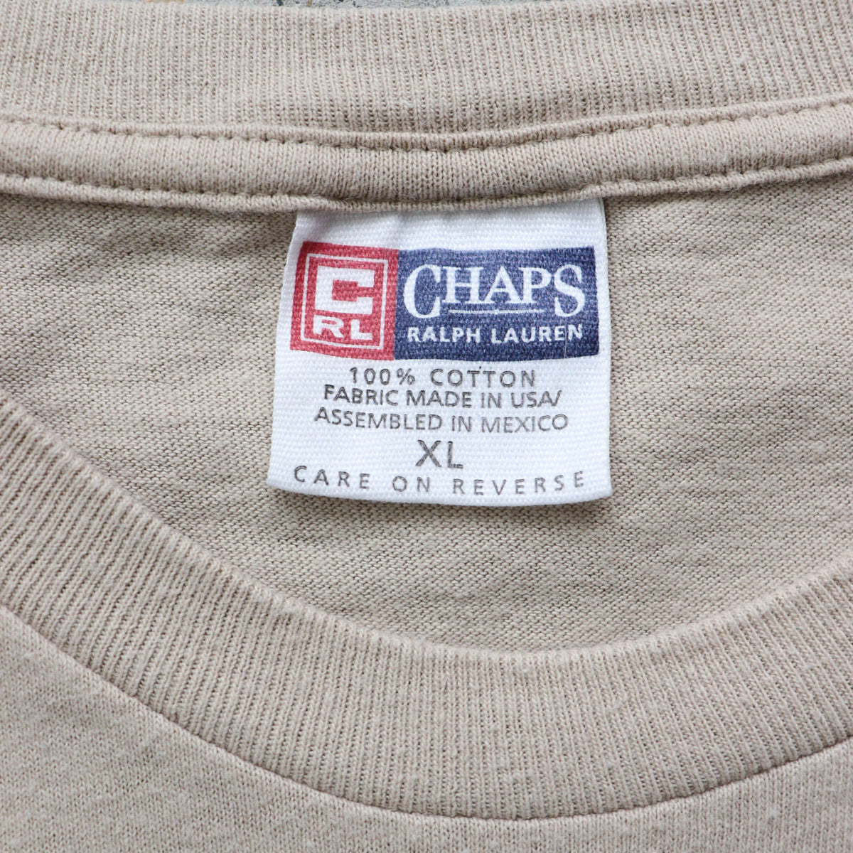 Chaps Ralph Lauren Tropical Graphic Tee – 90s (XL)