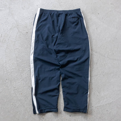 Nike Mini Swoosh Striped Track Pants - 2000s XL)