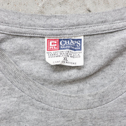 Chaps Ralph Lauren Spellout Tee – 90s (XL)