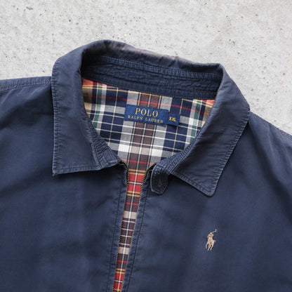 Polo Ralph Lauren Plaid Lined Harrington Jacket - 2000s (XXL)