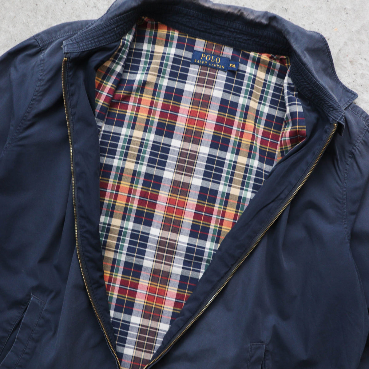 Polo Ralph Lauren Plaid Lined Harrington Jacket - 2000s (XXL)