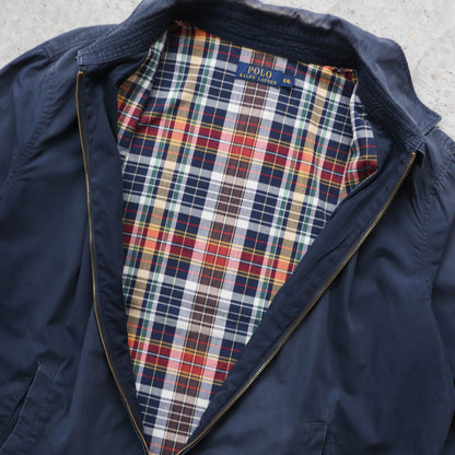 Polo Ralph Lauren Plaid Lined Harrington Jacket - 2000s (XXL)