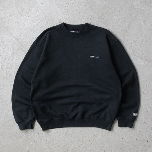 Vintage 90s Reebok Embroidered Sweatshirt - L - AL Vintage