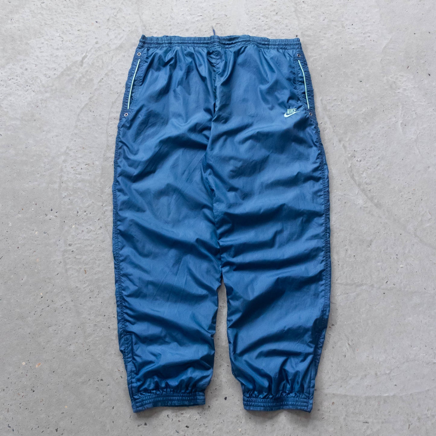 Nike Swoosh Embroidered Track Pants - 90s (XL)