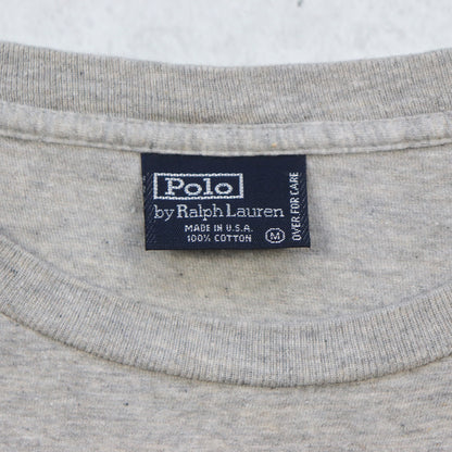 Vintage 90s Polo Bear Ralph Lauren Longsleeve Tee - M