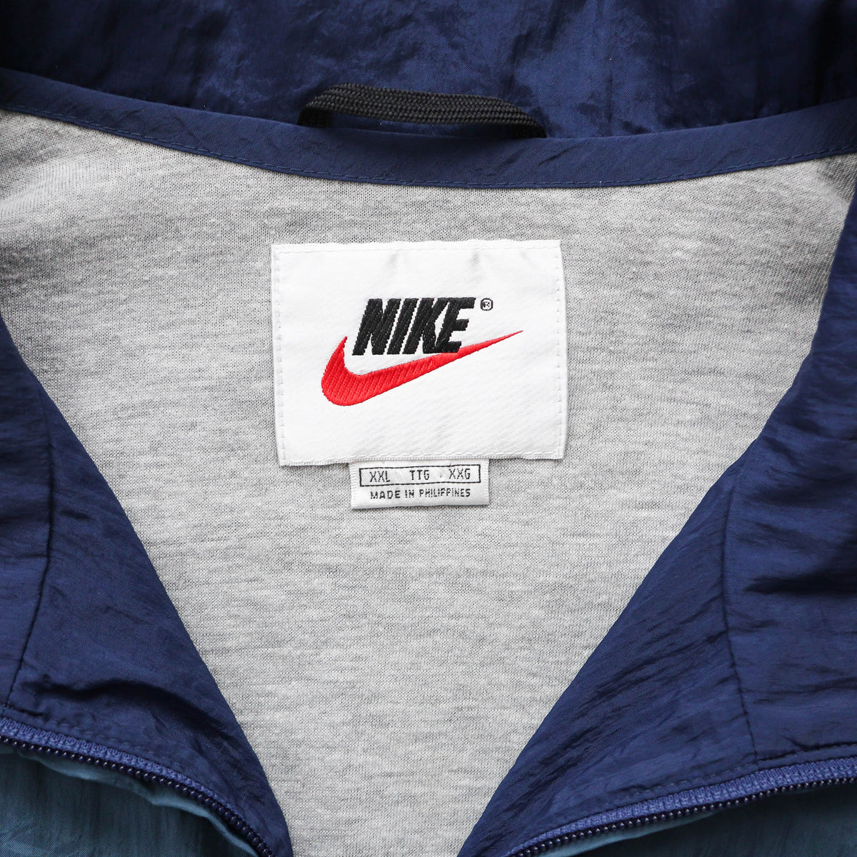 Nike Mini Swoosh Two-Tone Windbreaker Jacket - 90s (XXL)