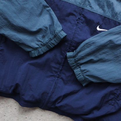 Nike Mini Swoosh Two-Tone Windbreaker Jacket - 90s (XXL)