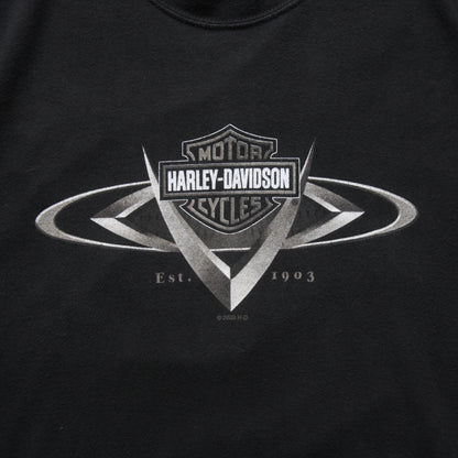 Vintage 2002 Harley Davidson Maine Tee - XL