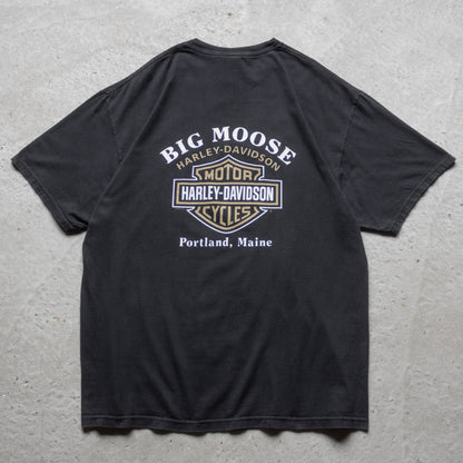 Vintage 2002 Harley Davidson Maine Tee - XL