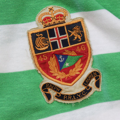 Vintage 2000s Polo Ralph Lauren Striped Rugby Shirt - L