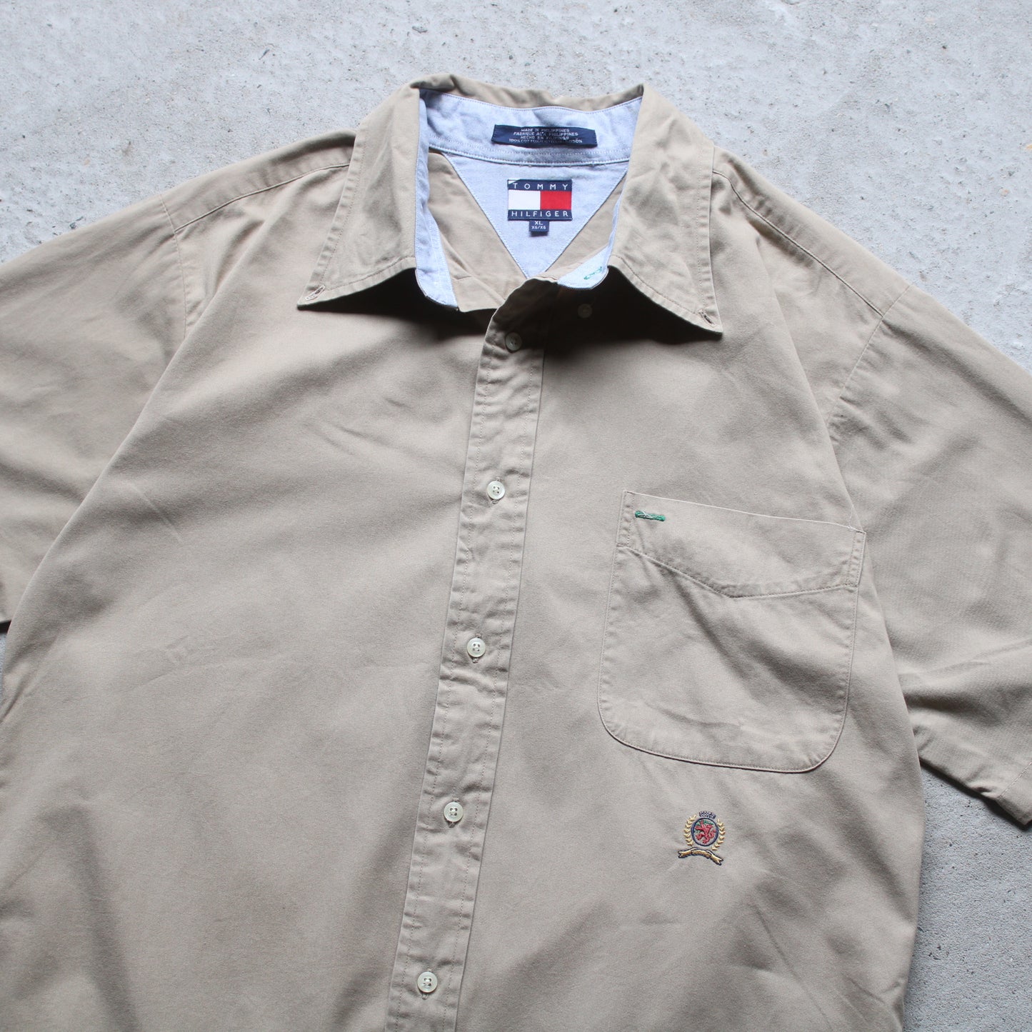 Vintage 90s Tommy Hilfiger Button Up Shirt - XL